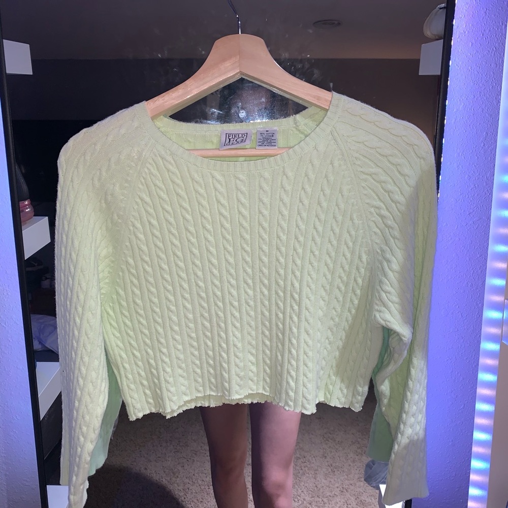 cropped sweater